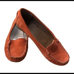 Lucky Brand Corral Leather Loafer Slip On Size 8M